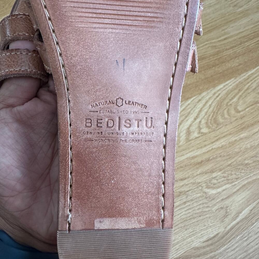 Bed Stu Hilda Leather Slides Sandals - Picture 4 of 6